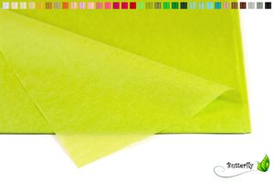 Seidenpapier 50x75cm, 10 Bogen, Farbauswahl:maigrün 550 / lindgrün / hellgrün