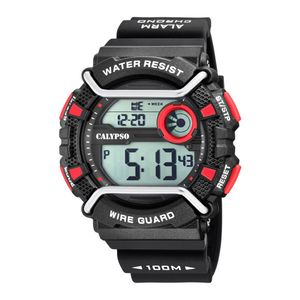 Calypso Armbanduhr Digital Uhr Uni K5764/6 schwarz Sportuhr