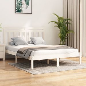 Schlafzimmermöbel - Gästebett Massivholzbett Weiß 120x200 cm