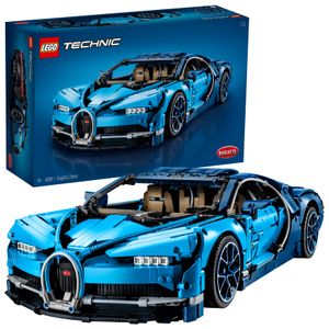 LEGO 42083 Technic Bugatti Chiron, stavebnice pro dospělé, stavebnice sportovního auta, pokročilý sběratelský model auta
