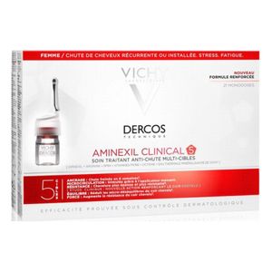 Vichy Aminexil Clinical 5 kuracja przeciw wypadaniu włosów damski płyn 21 ampułek x 6ml