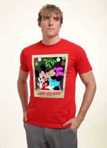 Disney Mickey Classic - Holiday Polaroid Herren-T-Shirt 2XL