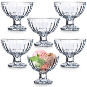Eisbecher Eisschale Dessertschale aus Glas 180 ml 6 Stk. Eisbecher Eisschale Dessertschale aus Glas 180 ml 6 Stk.