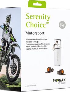 Phonak Serenity Choice™ Motorsport High-End-Gehörschutz