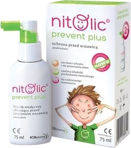 Přípravek proti vší a klíšťatům Pipi Nitolic Prevent Plus Ochrana, 75 ml