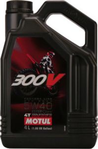 Motul 300V 4T FL Off Road 5W-40 4 Liter Kanister Reifen