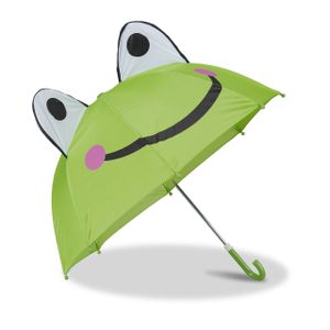 relaxdays Kinderregenschirm mit 3D Motiv