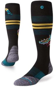 Socken STANCE Snake Bite Schwarz Schwarz 38-42