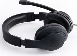 hama HS-USB300 USB-Headset schwarz
