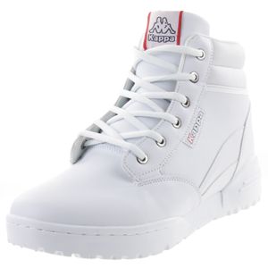 Kappa Uni High Top Hoher Sneaker Schuhe Stylecode 242779 1010 weiss, Schuhgröße:43 EU