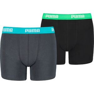 Puma PUMA BOYS BASIC BOXER 2P india ink / turquoise 158-164