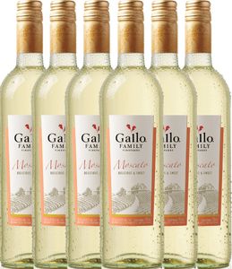 VINELLO 6er Weinpaket - Moscato 2020 - Gallo Family