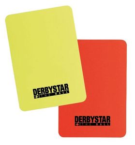 DERBYSTAR Schiedsrichter Rote/Gelbe Karten