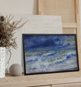 Poster La vage, groesse_poster:70x100 cm, groesse_rahmen:birke 70x100 cm