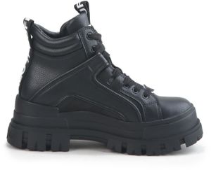 Buffalo Aspha Nc - Lace Up Sneaker - Schwarz Kunstleder Größe: 39 Normal