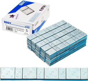 50 Streifen STIX Klebegewichte 60G (5+10G), Stahl, verzinkt