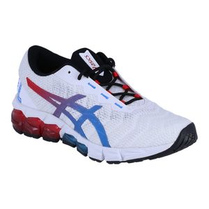 Asics Gel Quantum 180 5 GS Laufschuhe Sportschuhe weiß/blau/rot/schwarz 1024A051-101, Schuhgröße:39 EU