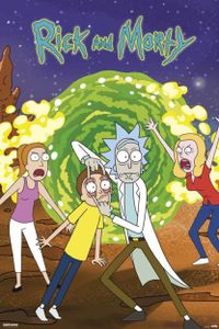 Rick and Morty Poster Portal  91,5 x 61 cm