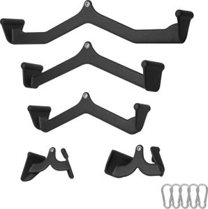 SucceBuy LAT pull-down nástavce, sada 5 pre domácu posilňovňu, rukoväť nástavca V-Bar T-Bar cable machine home gym