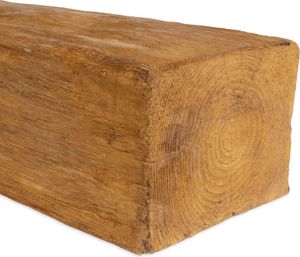 PROVISTON | Polyurethan Balken | 190 x 130 x 3000 mm | Hochfestes Polyurethan | Eiche hell | Holzoptik | Dekobalken | Deckenbalken | Realistisches Holzimitat | 3 Meter