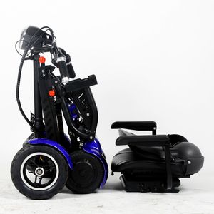 Elektro Scooter faltbar mit Korb, Scooter Elektrisch, Elektromobil faltbar mit Fernbedienung