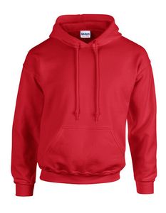 Gildan Herren Hoodie Heavy Blend™ Hooded Sweatshirt 18500 Rot Red 5XL