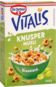 Dr.Oetker Vitalis Knuspermüsli Müsli 1500,0 g