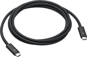 Apple Thunderbolt 4 Pro USB-C auf USB-C 1,8 m - Datenkabel - schwarz