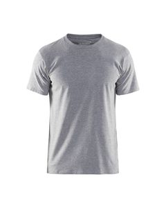 Blakläder  T-Shirt slim fit 3533 1059 in grau melange, Farbe:grau, Größe:XS