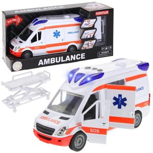 Krankenwagen, Krankenwagen, Transporter, Autogeräusche, Trage