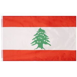 Einheitsgröße MW-51|Libanon Flagge MUWO "Nations Together" 90 x 150 cm