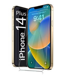 Für iPhone 14 Plus ( 6.7" ) - Panzerglas Glasfolie Display Schutz Folie Glas 9H Hart Echt Glas Displayschutzfolie