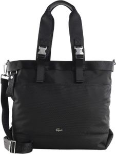 LACOSTE Schultertasche Kome Tote Bag Noir schwarz LACOSTE Schultertasche Kome Tote Bag Noir schwarz