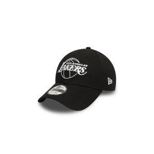 New Era 9FORTY Cap NBA Essential Outline Los Angeles Lakers schwarz