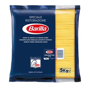 Barilla Basta Nudeln Spaghettini Nummer 3 Hartweizennudeln 5000g