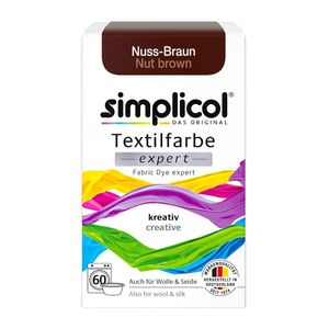 Simplicol Textile Colour expert na kreatívne farbenie Orechová hnedá