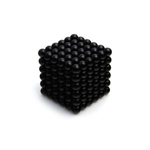 216 Stück Neodym Kugeln-Magnet 6 mm Ø Schwarz - Puzzle