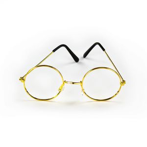 Oblique Unique Brille Rund Oma Opa ohne Gläser Verkleiden Weihnachtsmann Nikolaus