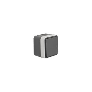 Berker 30763505 Wechselschalter AP grau/lichtgrau matt Berker W.1