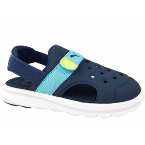 Puma Evolve Sandal INF d.night Baby - Jungen Sandale in Blau, Größe 27