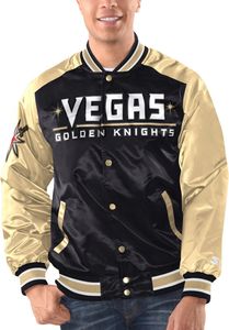 STARTER Vegas Golden Knights RENEGADE Saténová bunda - L