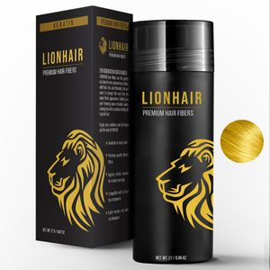 Lionhair Premium Haarpuder - Volumenpuder für kahle Stellen - Verbirgt Haarausfall in Sekunden für Männer & Frauen - 27 g - MITTELBLOND
