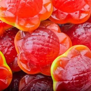 Helal Fruchtgummi Filled Strawberry fruchtig Erdbeere Geschmack 1kg