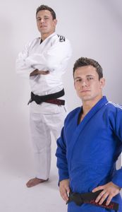 Adidas Slim Fit Champion II IJF Judo Gi Blue Körpergröße 185 cm