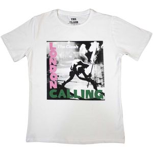The Clash - "London Calling" T-Shirt für Damen RO10349 (M) (Weiß)