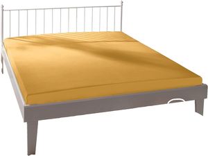 Bassetti Spannbetttuch für Boxspringbetten UNI Farbe 196 ORO, Größe 90x190100x220