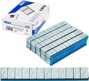 50 Streifen STIX Klebegewichte 60G (12x5G), Stahl, verzinkt