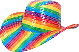 Regenbogen Cowboyhut