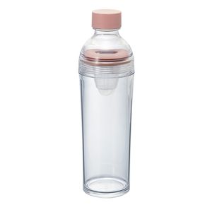 Hario Filter in Bottle Portable Smoky Pink 400ml Cold Brew Trinkflasche