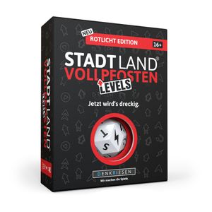 Stadt Land Vollpfosten® Rotlicht Edition – "Jetzt wird's dreckig." | Levels